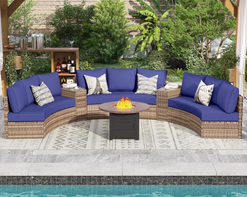 Our Honest Take on the PaPaJet 11-Piece Blue Patio Set
