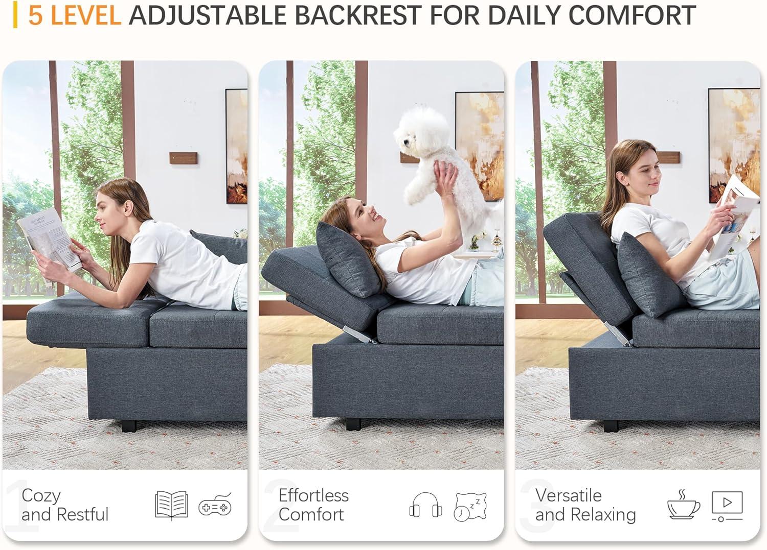 Our Honest Take on the PaPaJet 3-in-1 Sleeper Sofa Bed⁢ Comfort