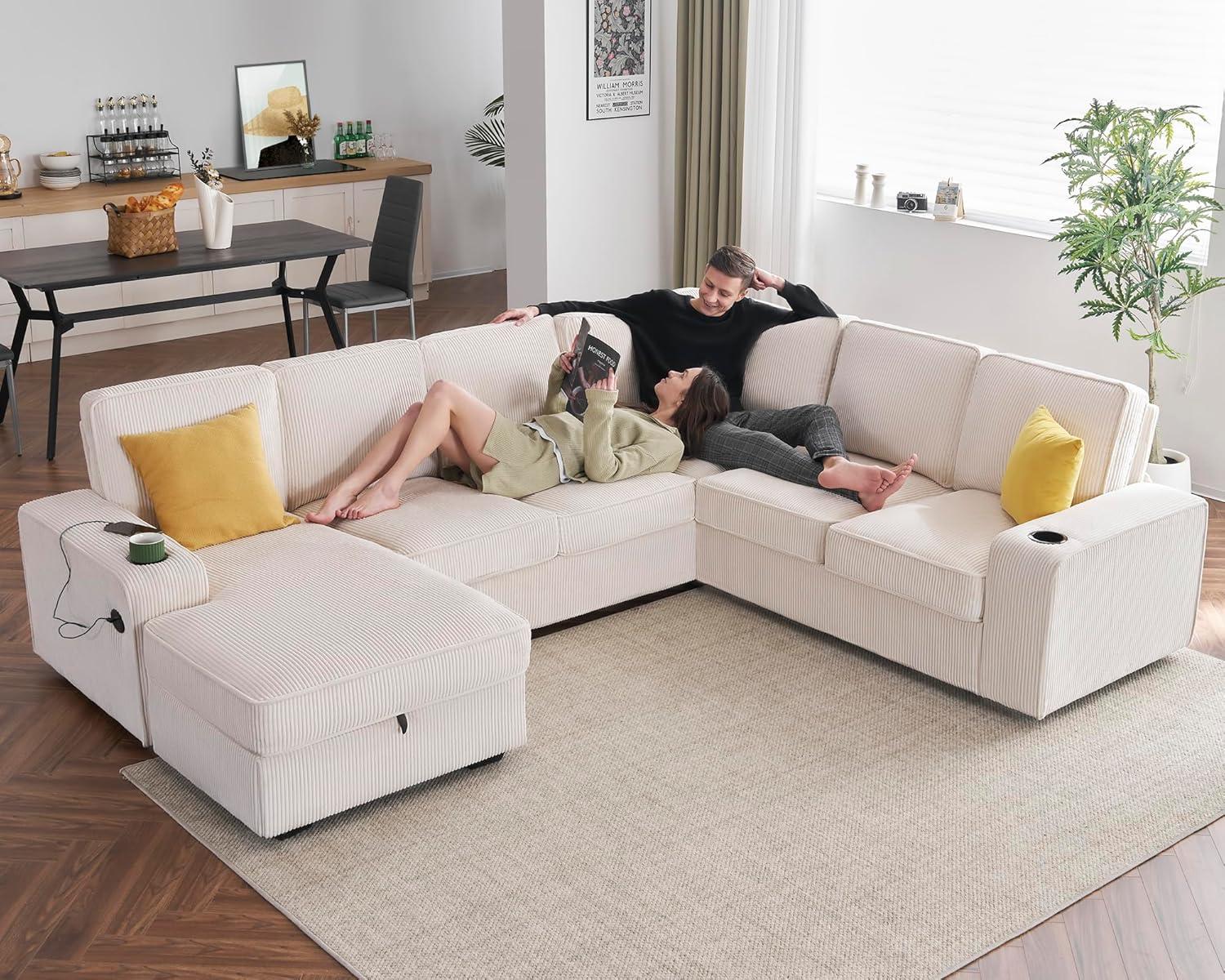 How‌ We Experience ⁢Comfort and Convenience with PaPaJet's 7-Seater Sofa