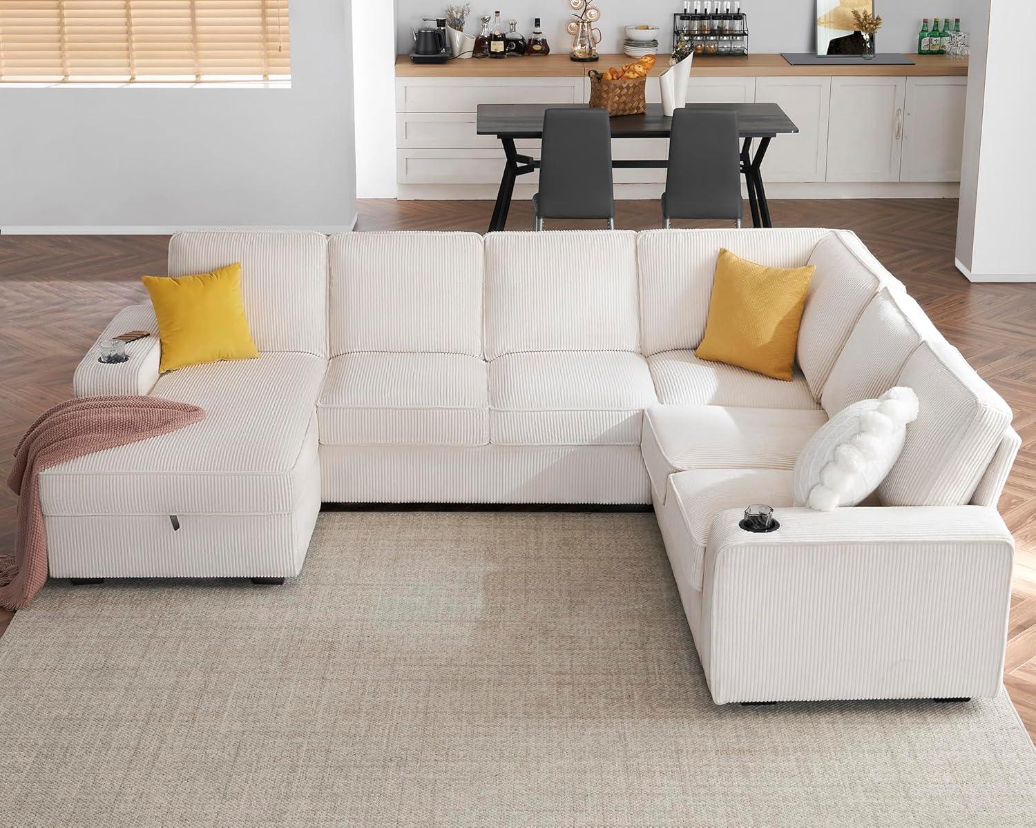 How We Experience​ Comfort and Convenience with PaPaJet's 7-Seater ​Sofa