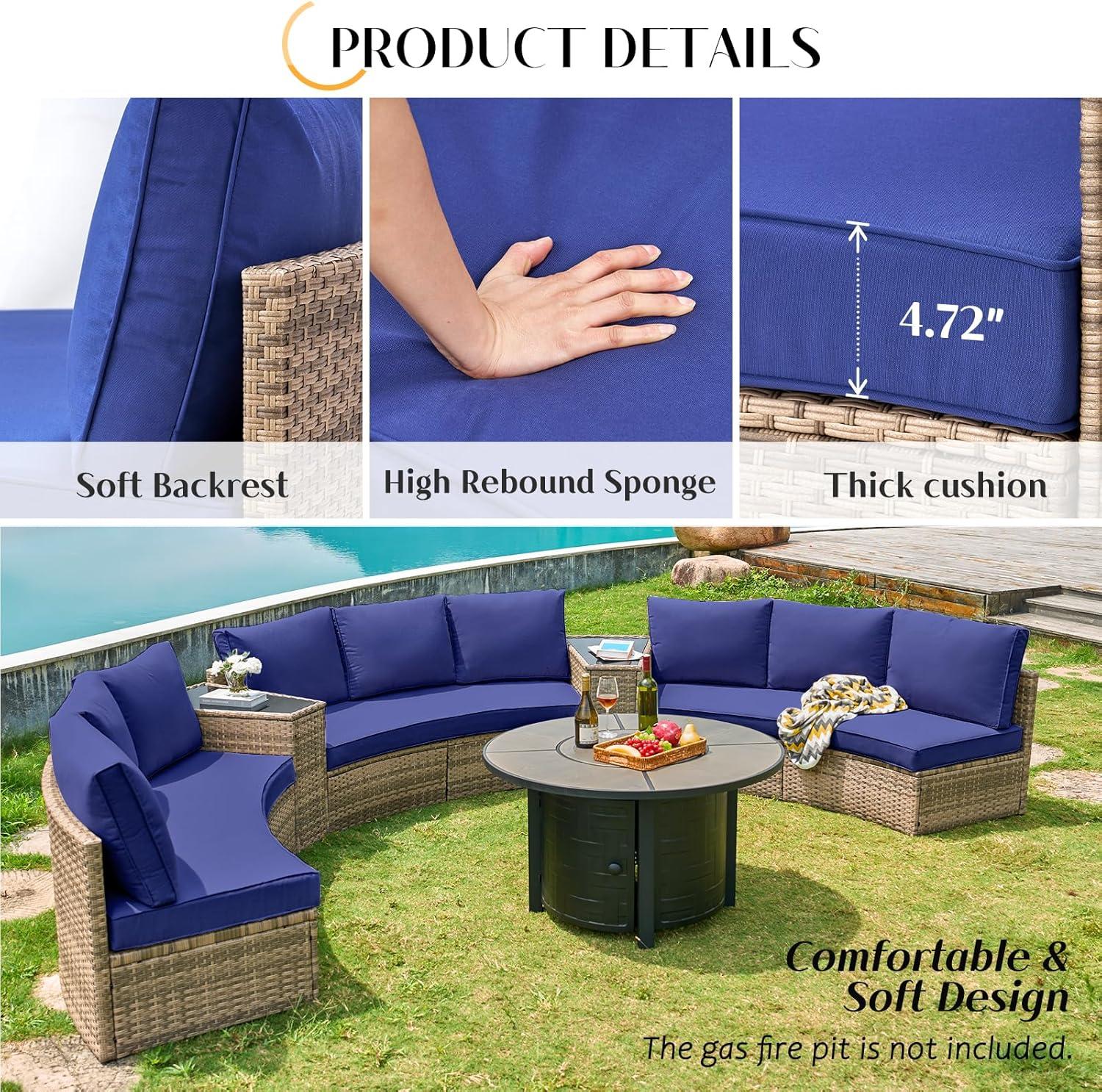 Our Honest ⁤Take on the ⁤PaPaJet 11-Piece blue⁣ Patio Set
