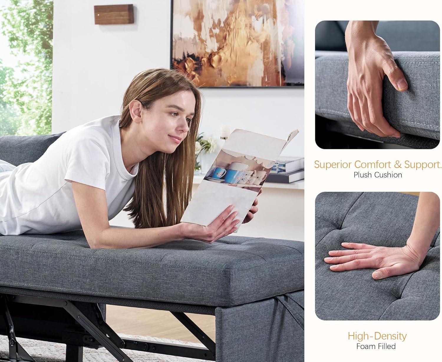 Our ⁢Honest Take ⁤on the PaPaJet 3-in-1 ​Sleeper Sofa Bed Comfort