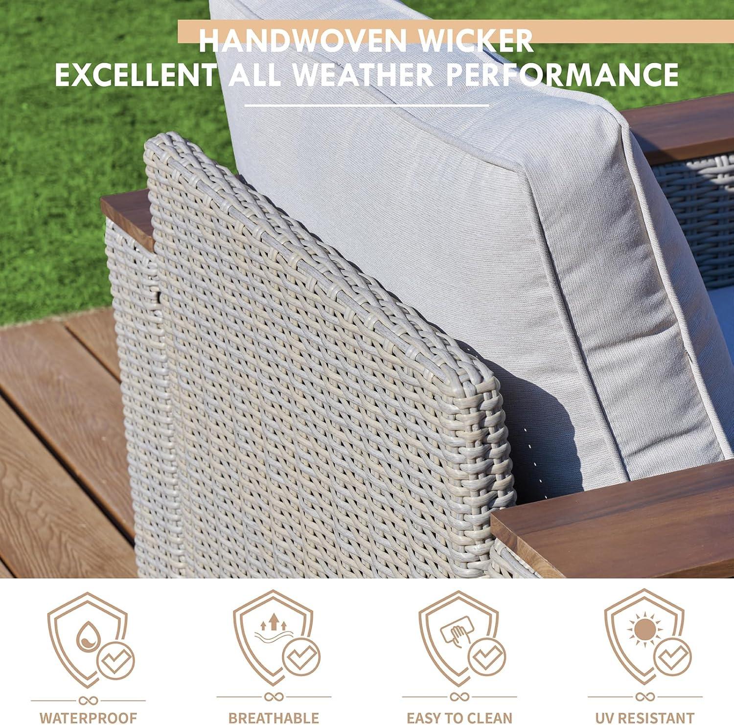 Our Honest Take on the PaPaJet 5-Piece Rattan Patio Set