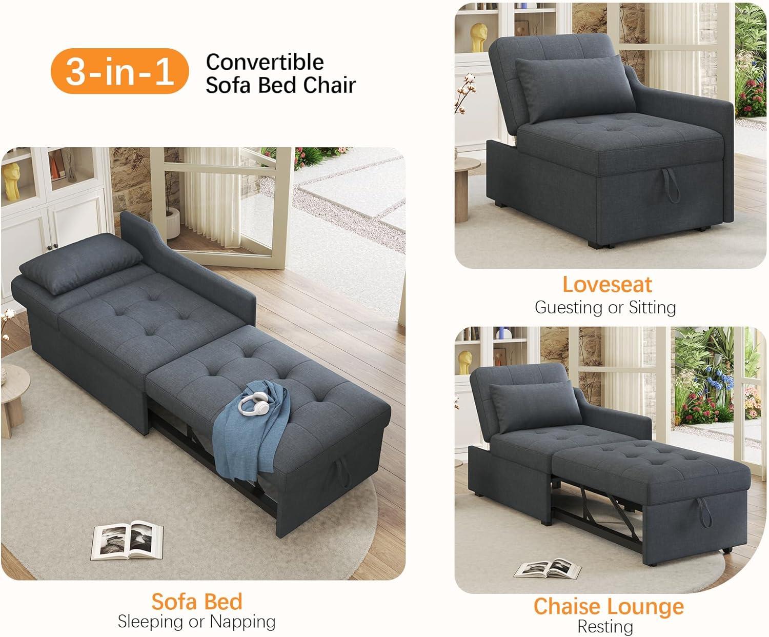Our Honest Take on the PaPaJet 3-in-1 Sleeper Sofa Bed Comfort