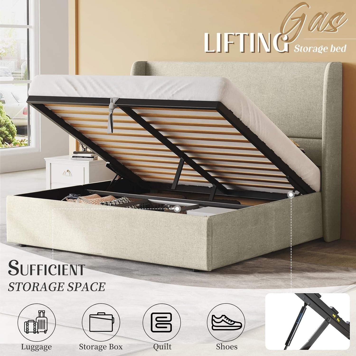 How Our PaPaJet Lift-Up Queen Bed Solves Clutter