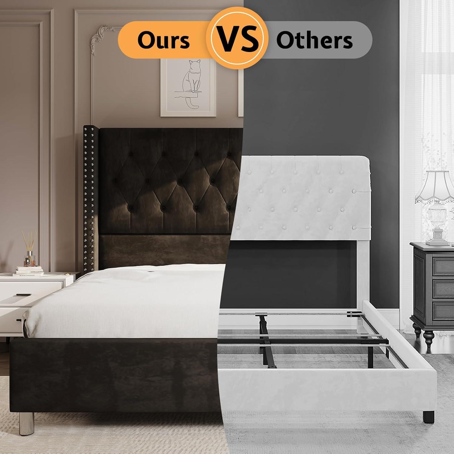 Our Review: PaPaJet Velvet Queen Bed - Sturdy,Plush