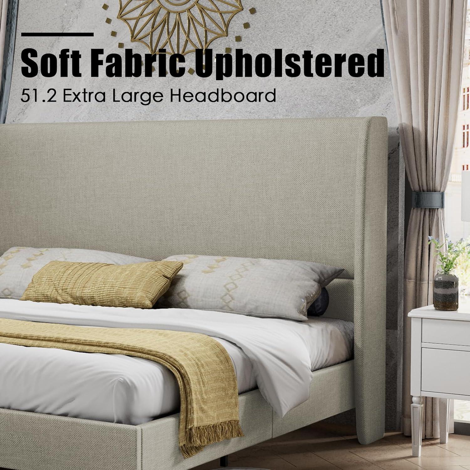 Our Take: PaPaJet Queen Tall Upholstered Bed Review