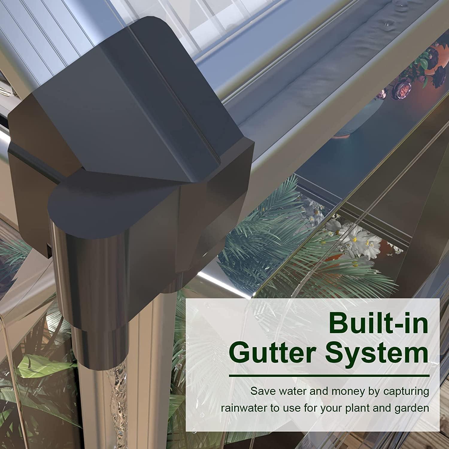 Our 6x16 hybrid Greenhouse: Secure Setup & Space